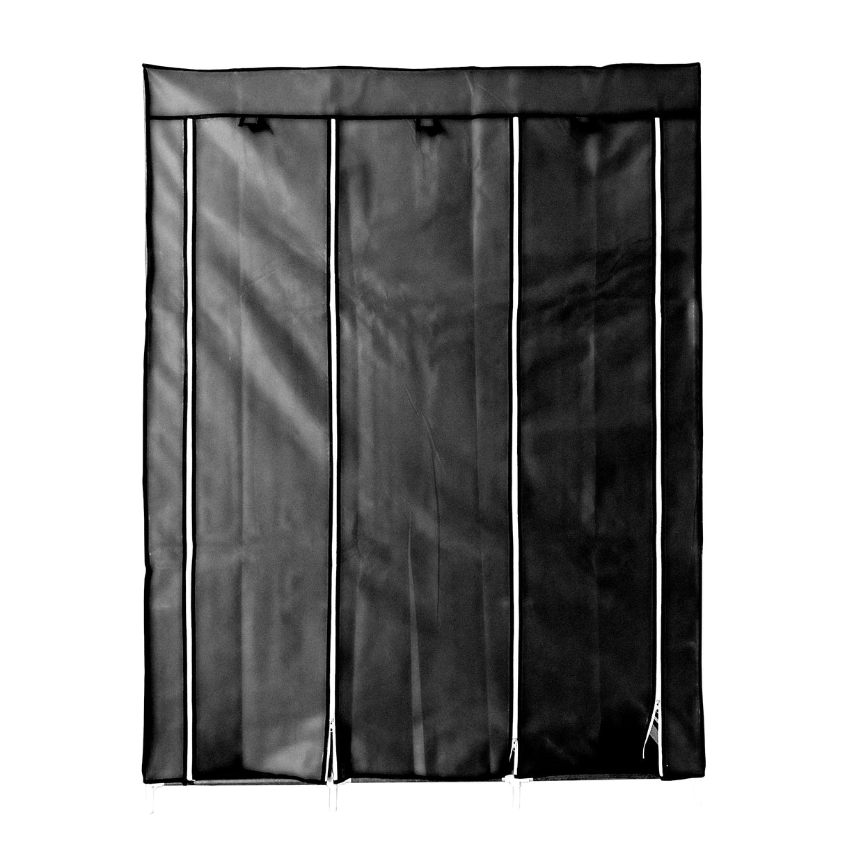 Armario Vestidor de Tela Nyana Home 170x130x45cm, 2 puertas, 9 huecos, 1 ropero