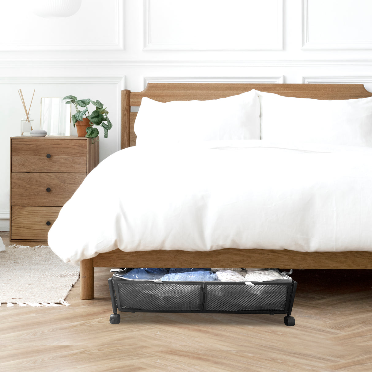 Organizador Bajo Cama Metal