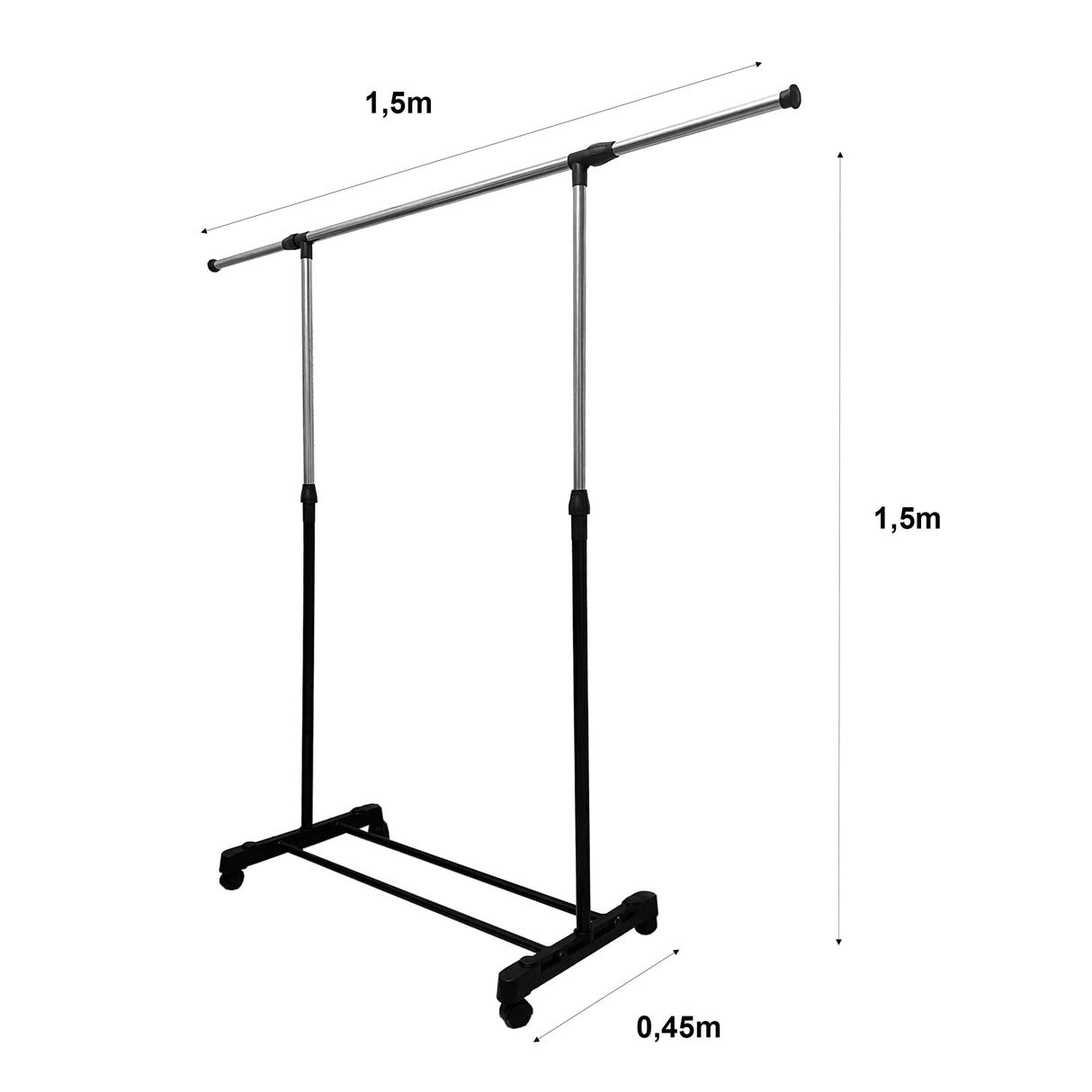Burro Metálico Basic Extended