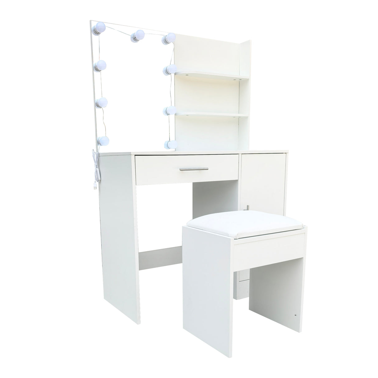 Tocador con Espejo e Iluminacion LED