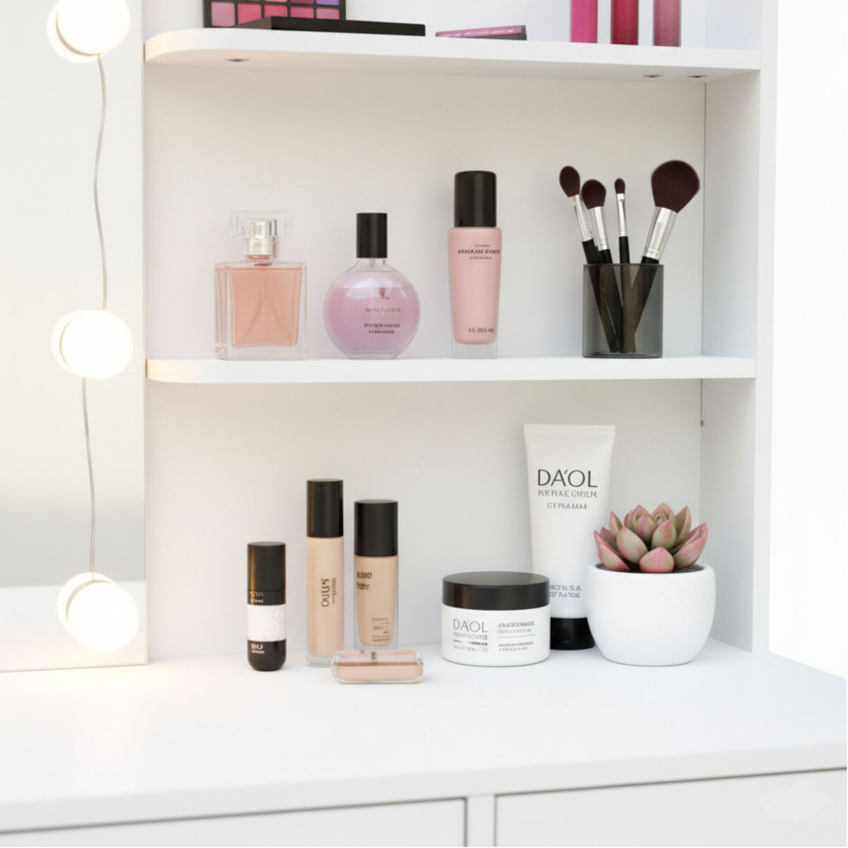 Tocador con Espejo e Iluminacion LED