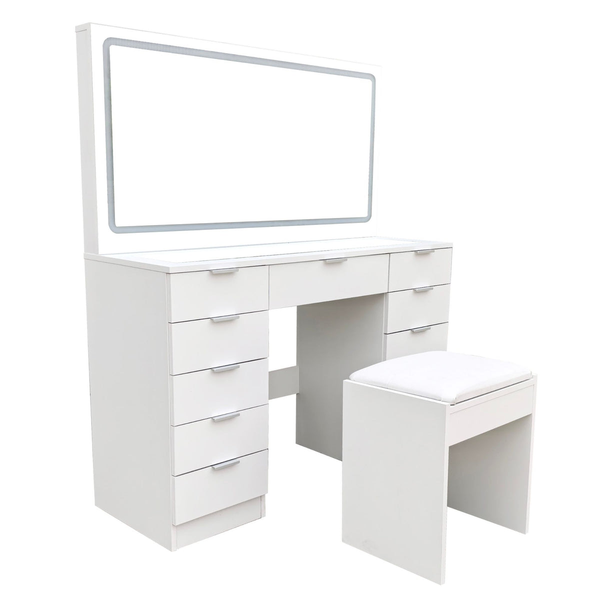 Tocador Maquille con espejo LED