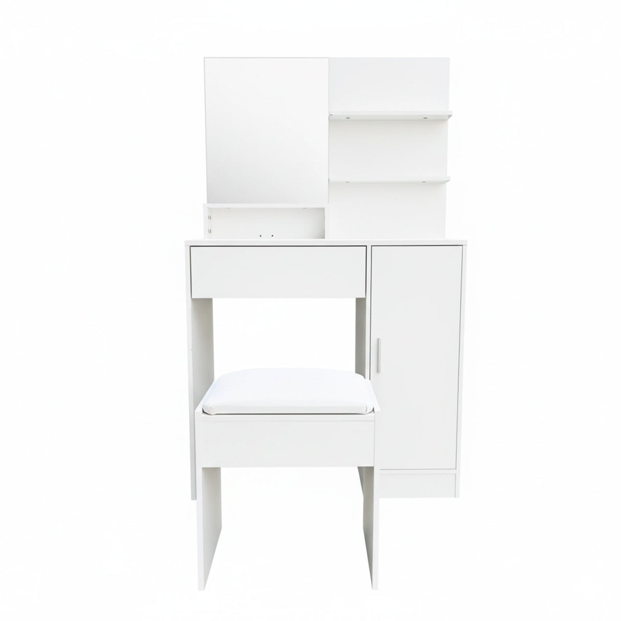 Tocador con Espejo 80x40x132 cm