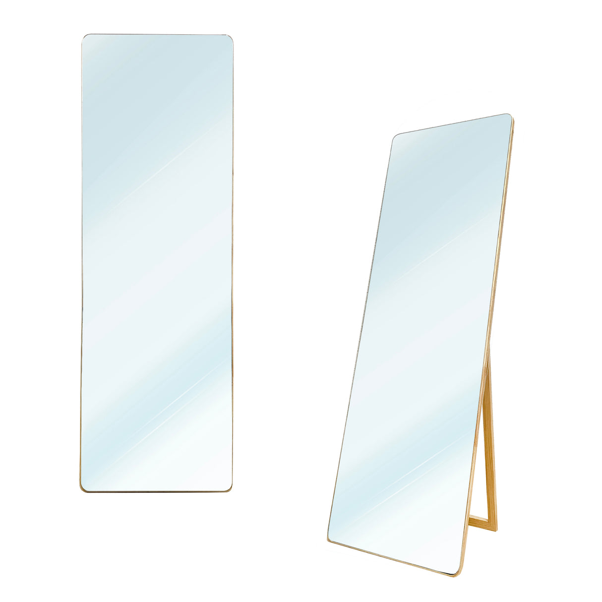 Espejo de Pie en Madera Frame Edge