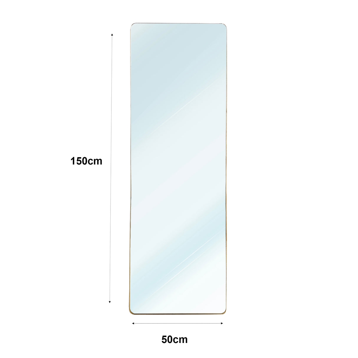 Espejo de Pie en Madera Frame Edge