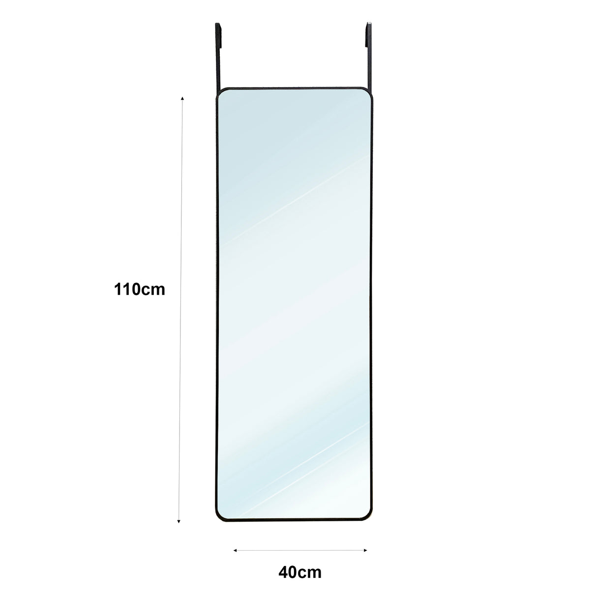 Espejo Metálico Puerta Metal Square Edge Max