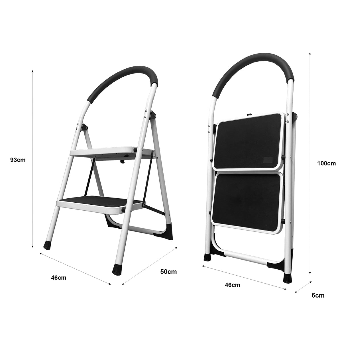 Escalera Plegable 2 Peldaños