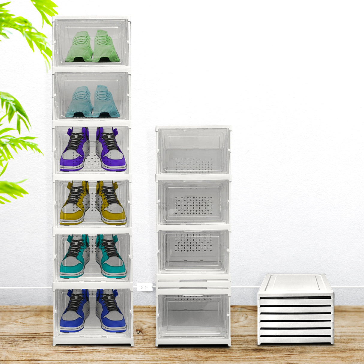 Zapatero Estantería Plegable 6 Niveles