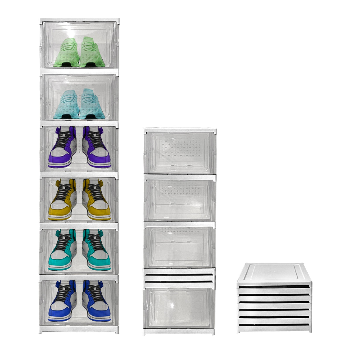 Zapatero Estantería Plegable 6 Niveles