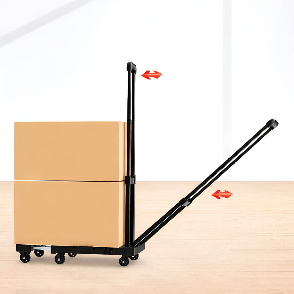 Carretilla Plegable Extensible