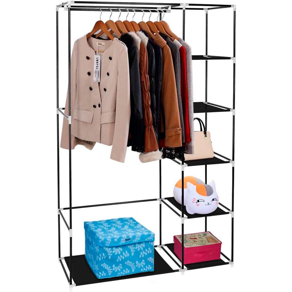 Armario Vestidor de Tela 170x110x45 cm - Nyana Store