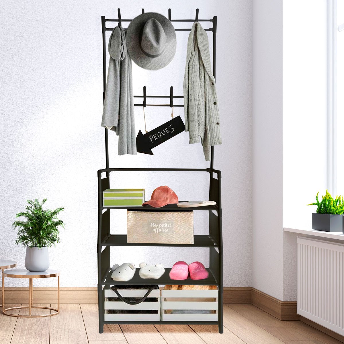 Recibidor Perchero de Entrada 4 Alturas - Nyana Store