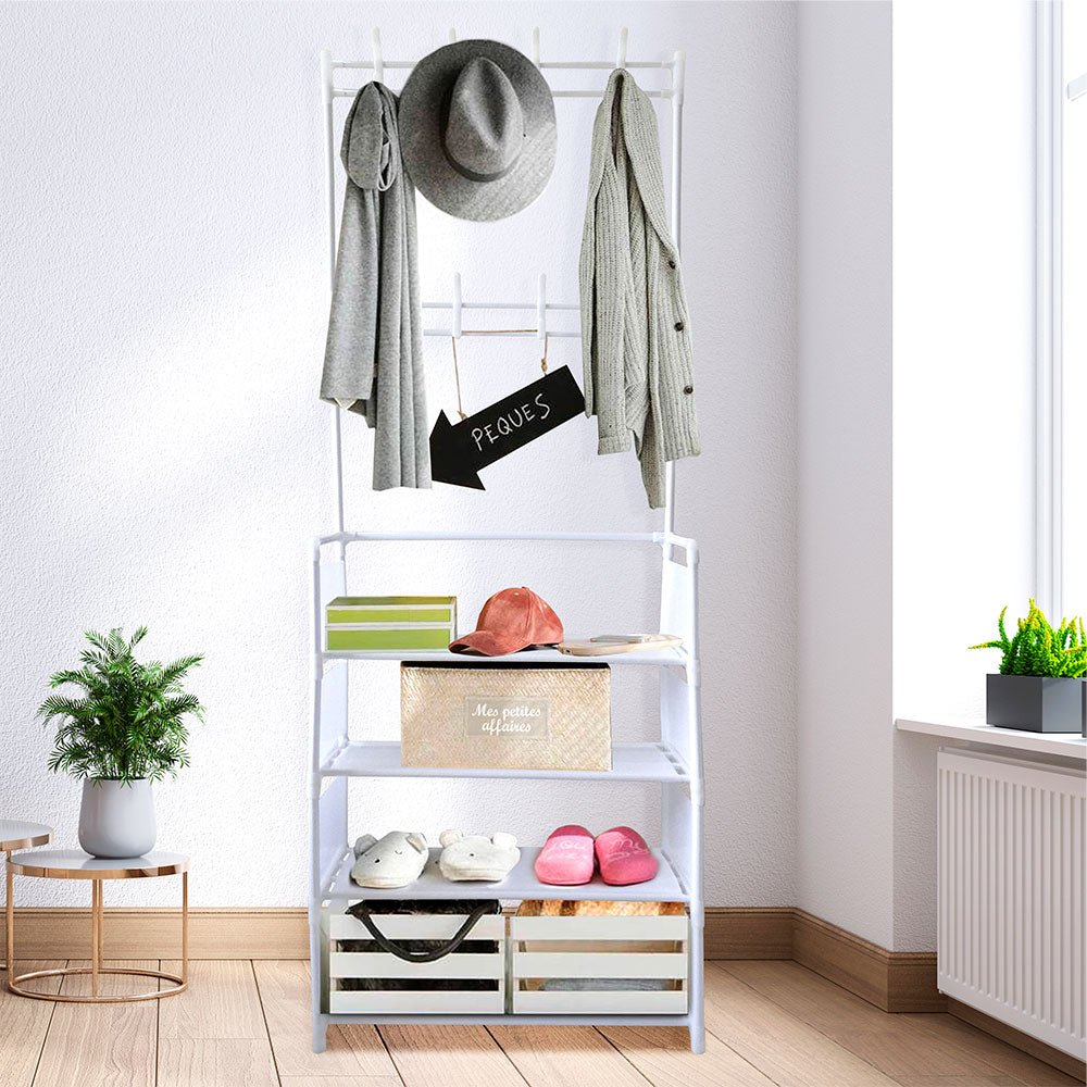 Recibidor Perchero de Entrada 4 Alturas - Nyana Store