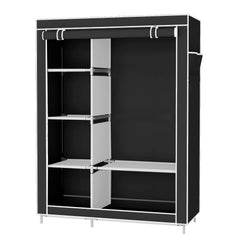 Armario Vestidor Tela Con Bolsillos Laterales 170x105x45 Cm