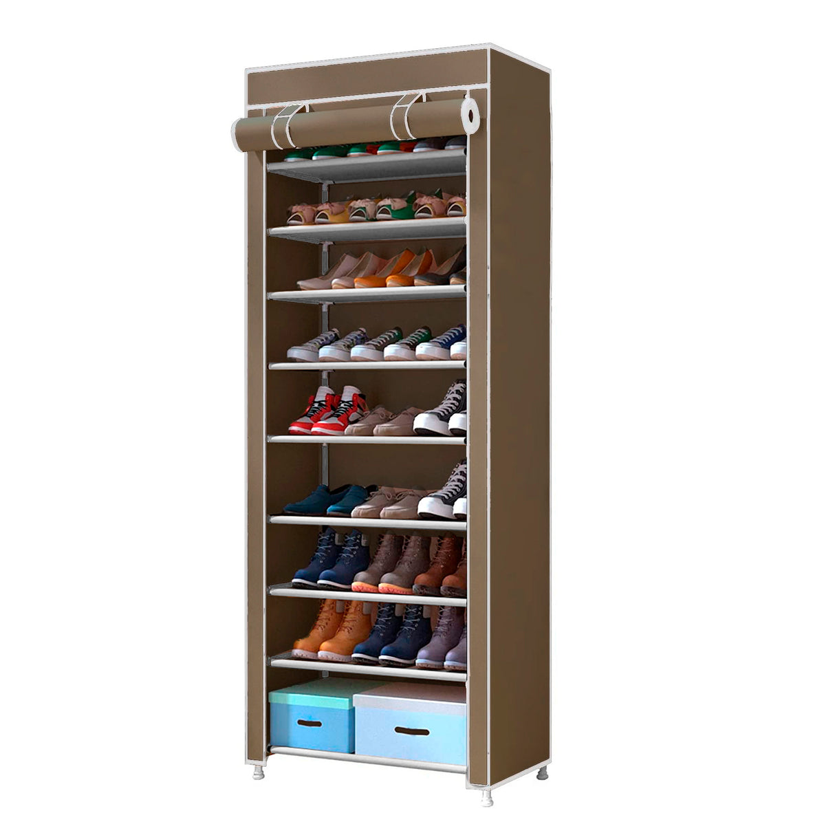 Armario Zapatero Tela 27 Pares