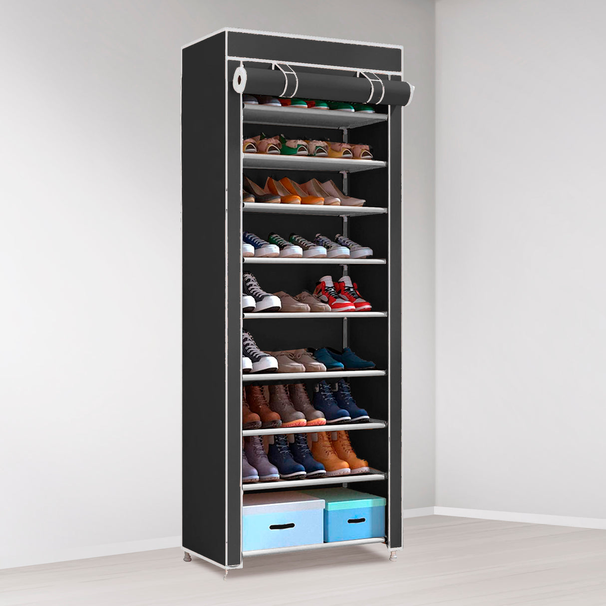 Armario Zapatero Tela 27 Pares