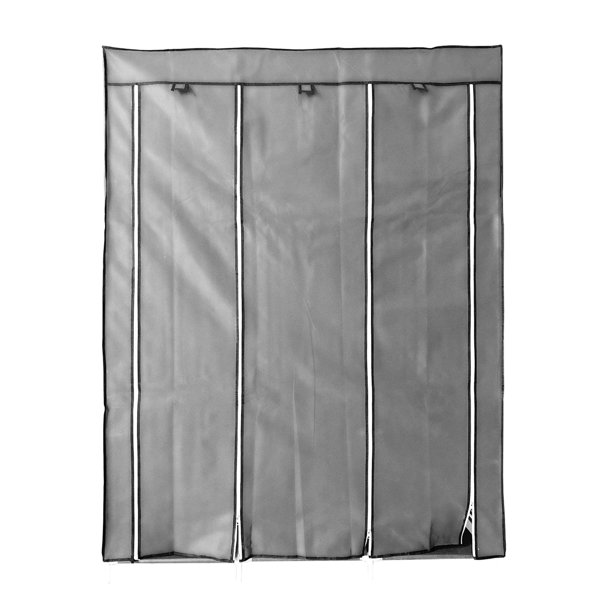 Armario Vestidor de Tela Nyana Home 170x130x45cm, 2 puertas, 9 huecos, 1 ropero