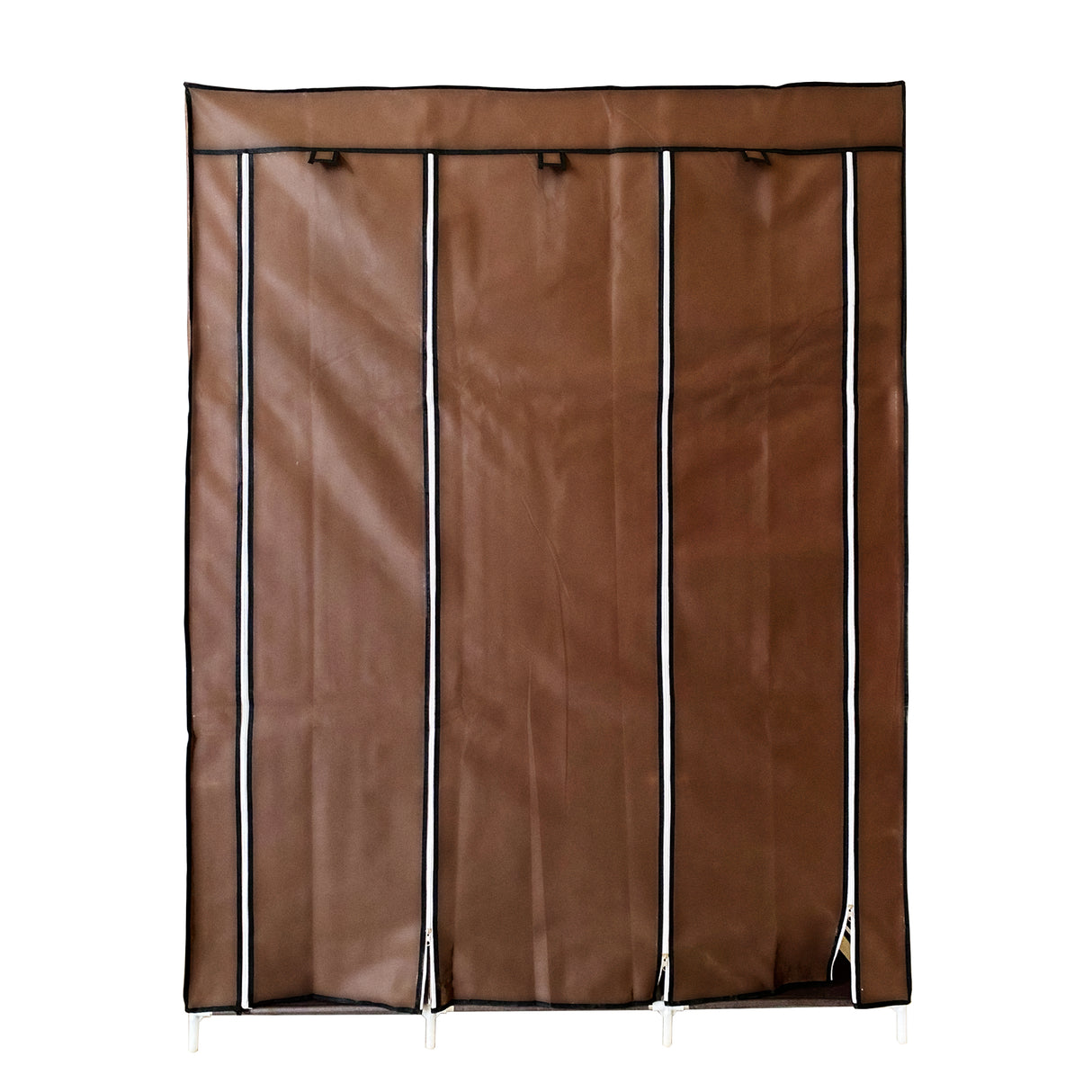 Armario Vestidor de Tela Nyana Home 170x130x45cm, 2 puertas, 9 huecos, 1 ropero