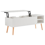 Mesa de centro elevable