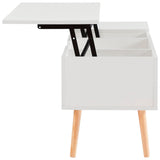 Mesa de centro elevable