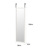 Espejo de Puerta Nórdico en Madera