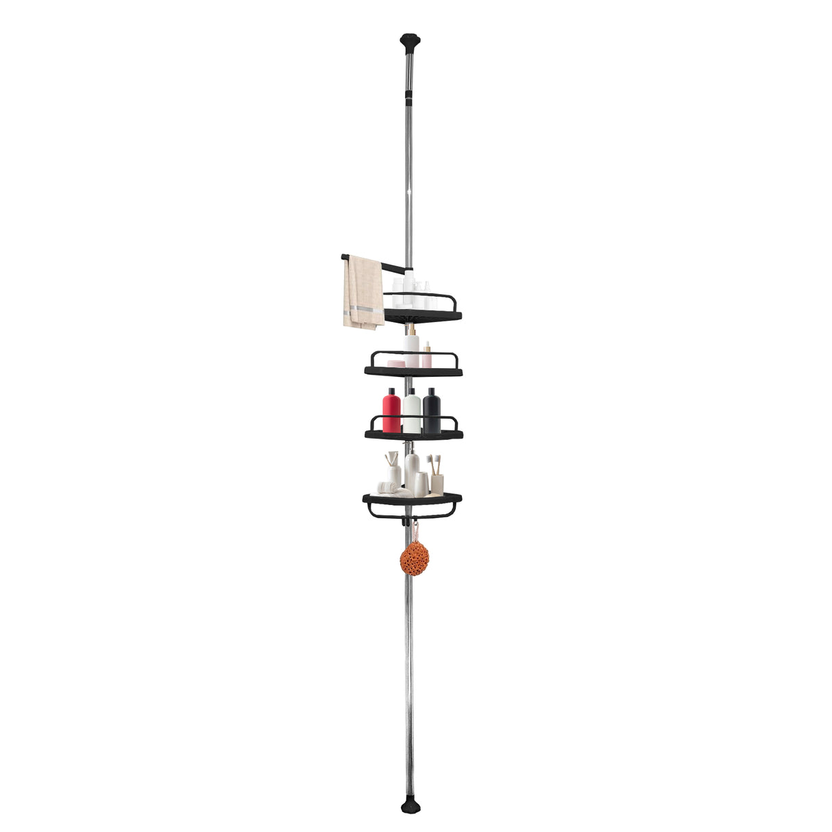 Estantería Telescópica Ducha Baño 276 a 330 cm