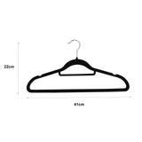 Perchas de Terciopelo Antideslizantes