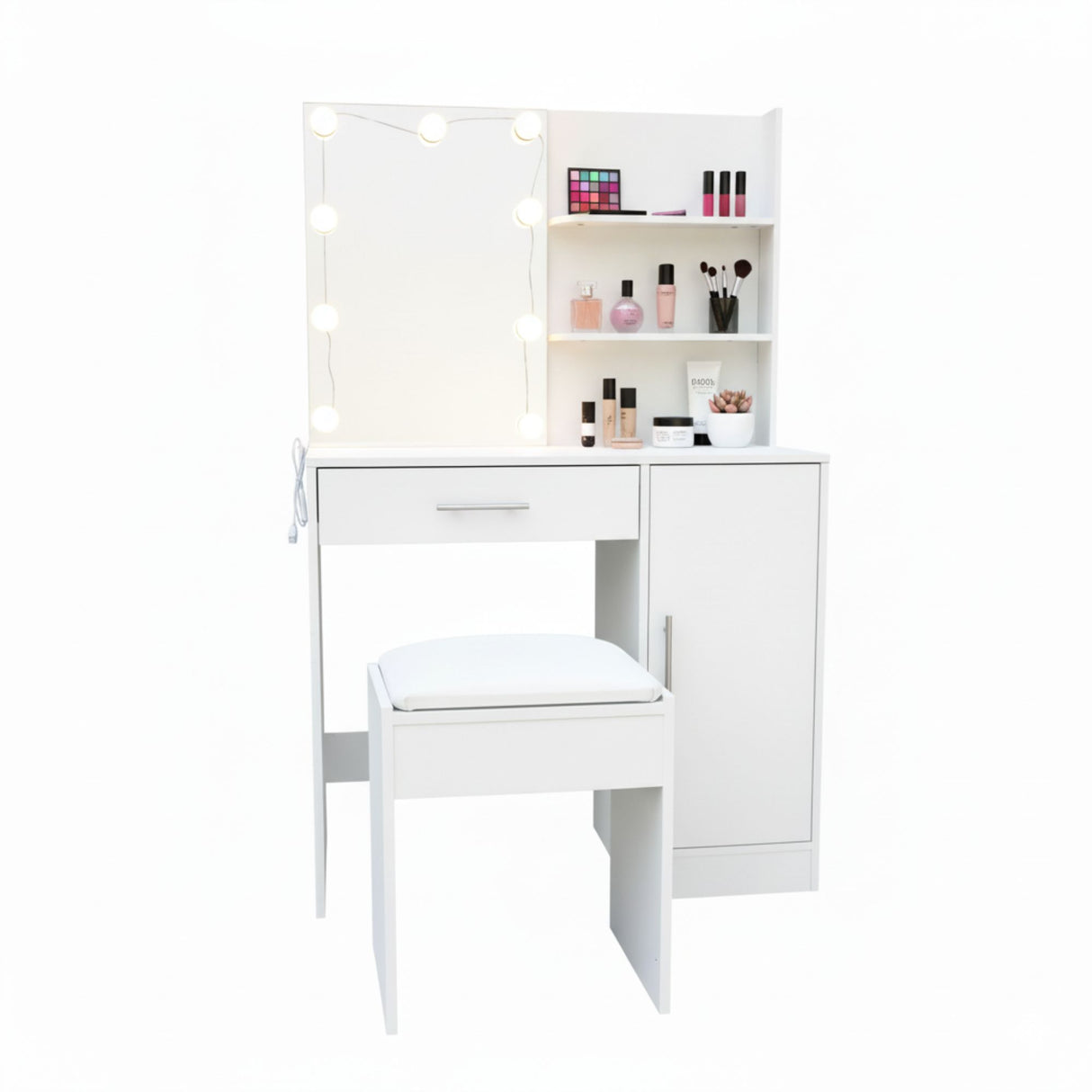 Tocador con Espejo e Iluminacion LED