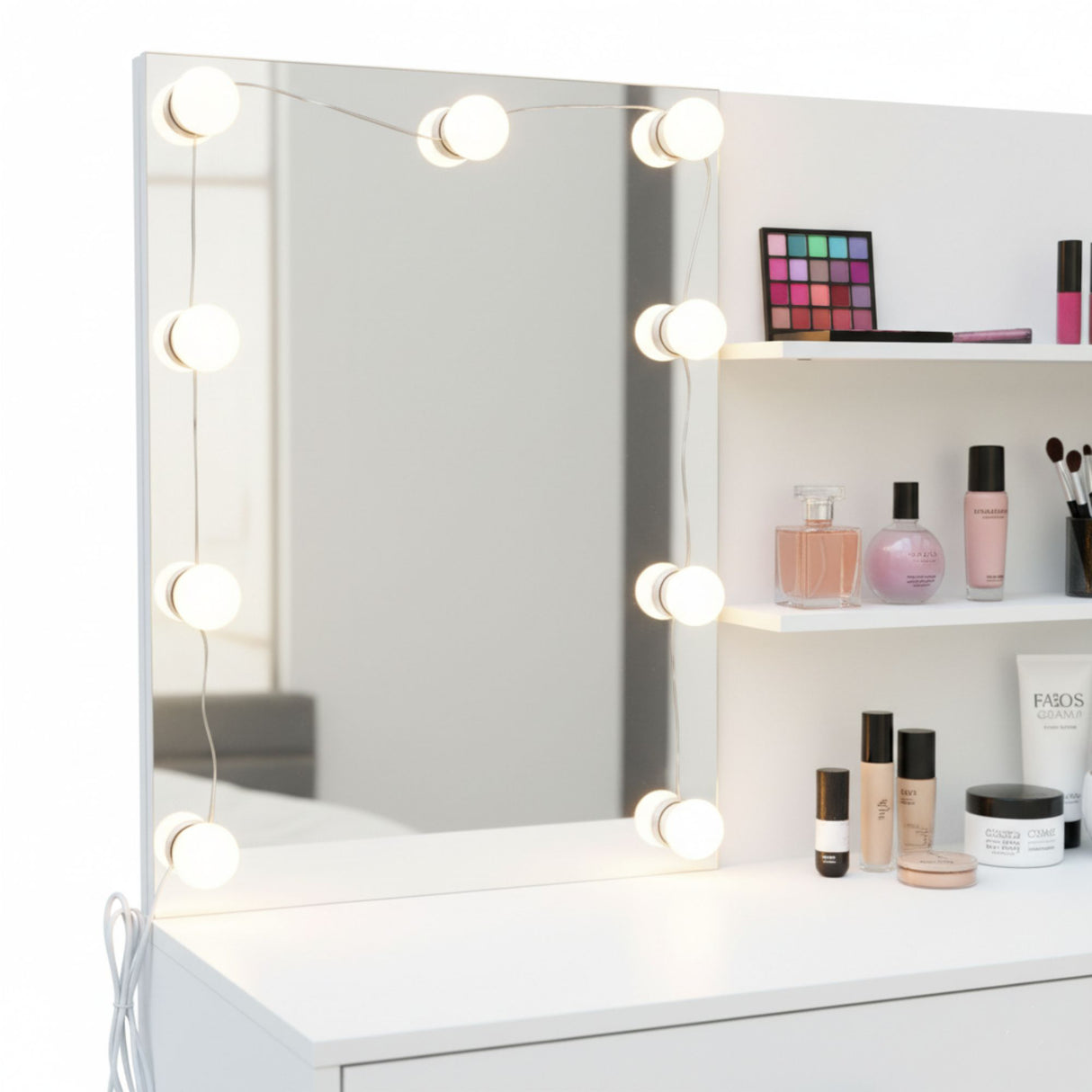 Tocador con Espejo e Iluminacion LED