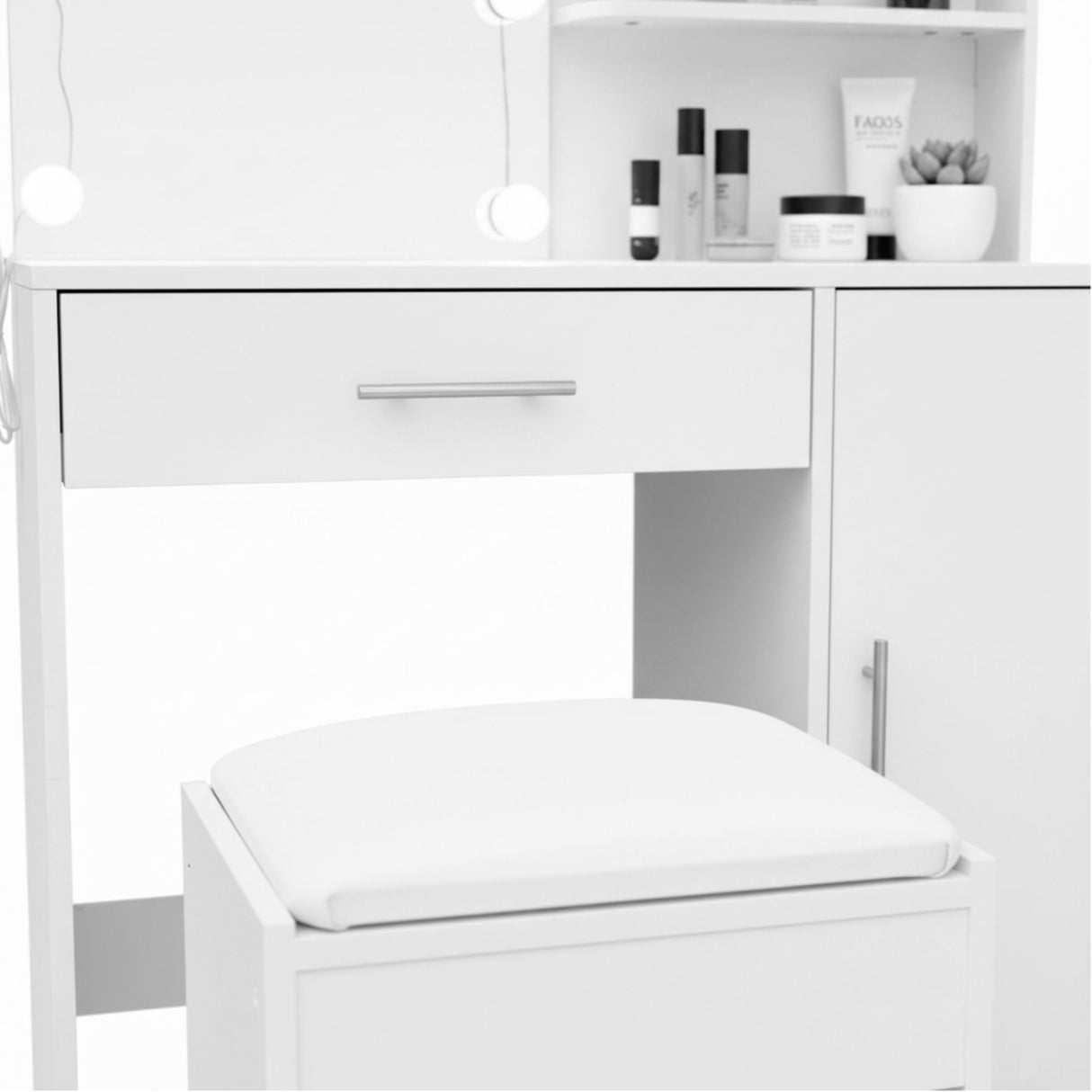 Tocador con Espejo e Iluminacion LED