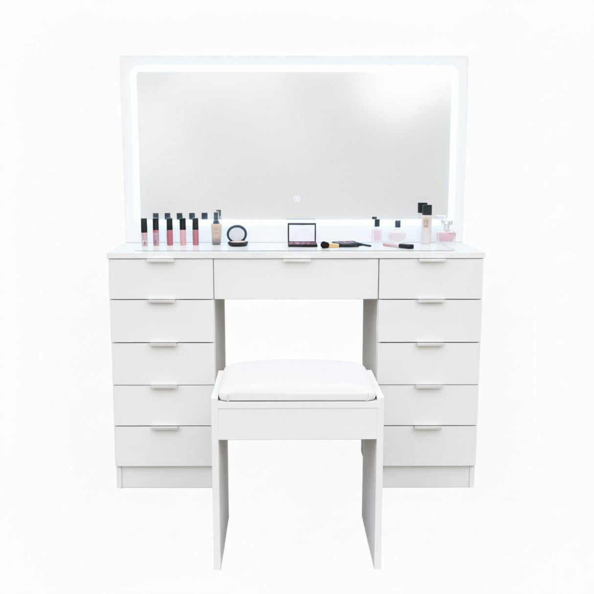 Tocador Maquille con espejo LED