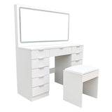 Tocador Maquille con espejo LED