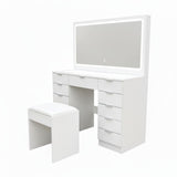 Tocador Maquille con espejo LED