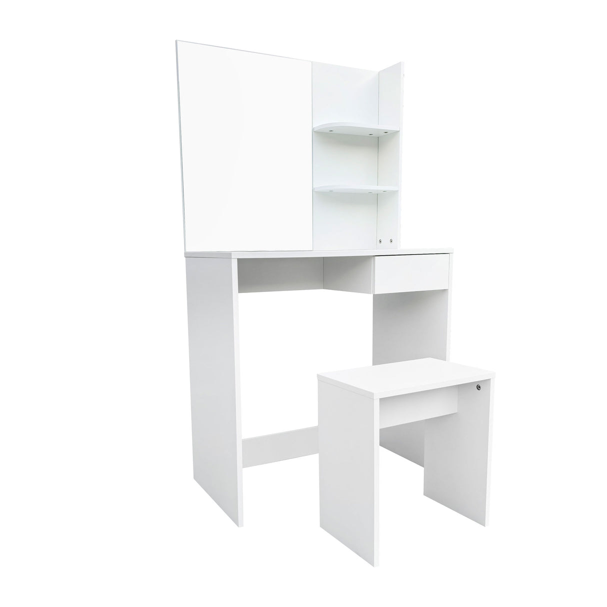 Tocador con Espejo 75x40x137 cm