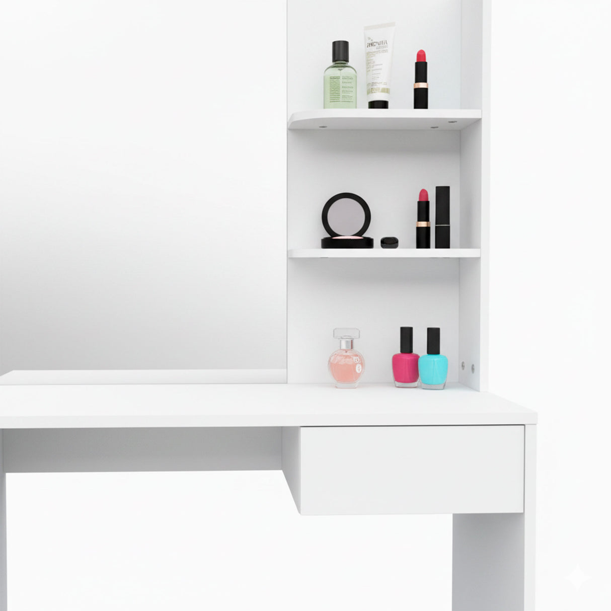 Tocador con Espejo 75x40x137 cm