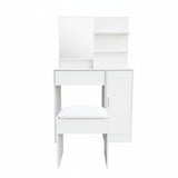 Tocador con Espejo 80x40x132 cm