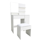 Tocador con Espejo 80x40x132 cm