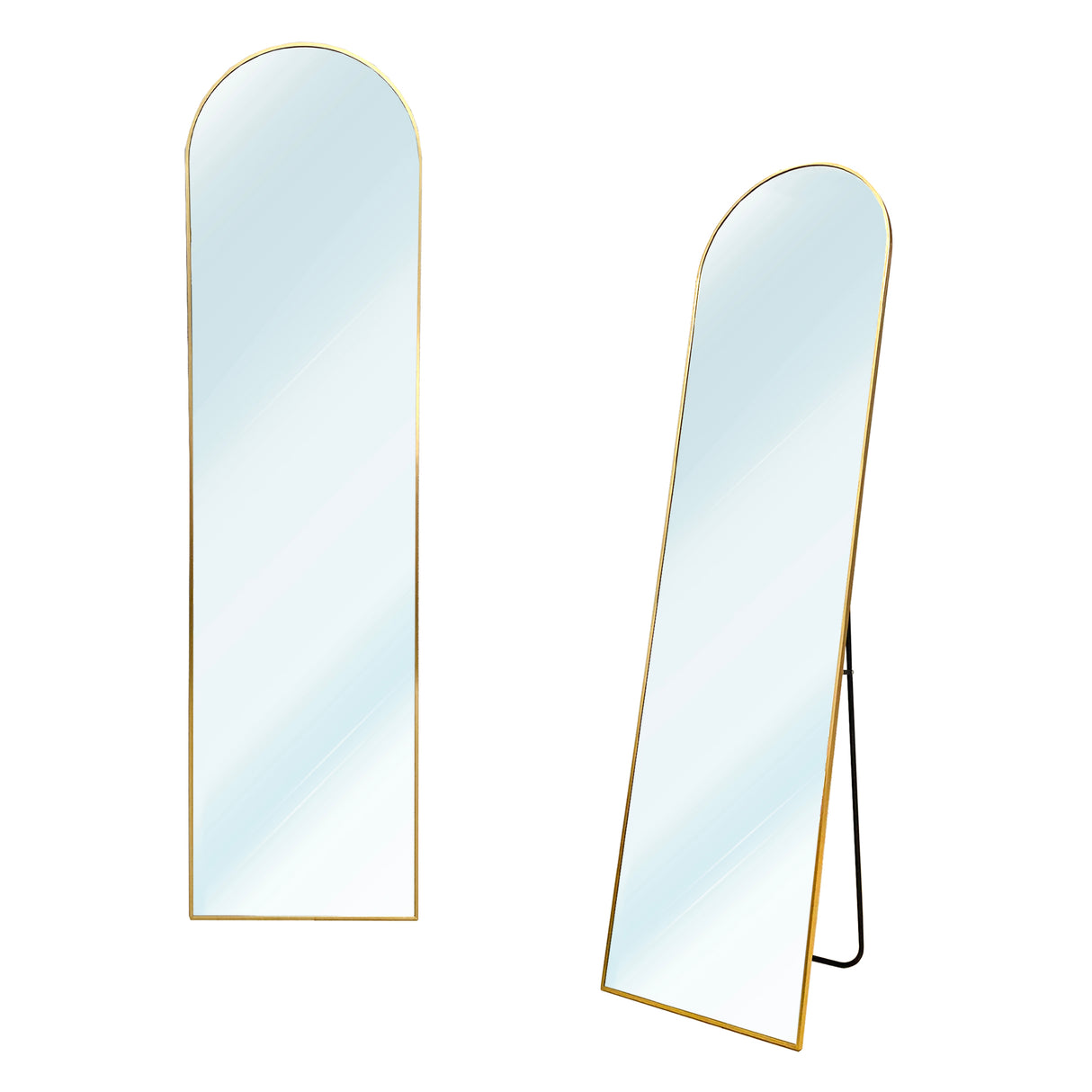 Espejo de Pie Metálico Metal Round