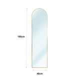 Espejo de Pie Metálico Metal Round