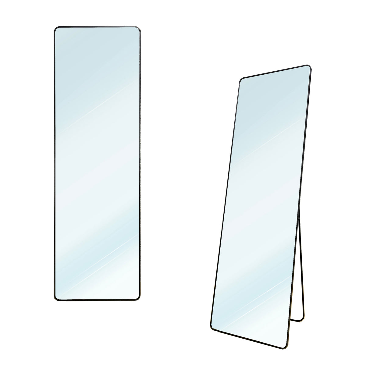 Espejo de Pie Metálico Metal Square Edge Max