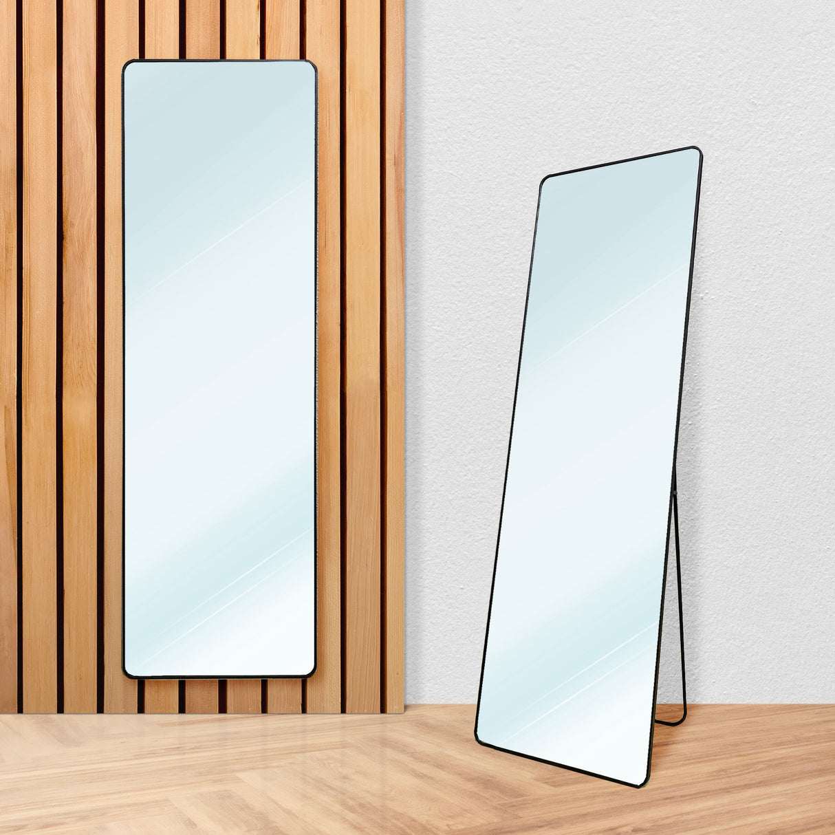 Espejo de Pie Metálico Metal Square Edge Max