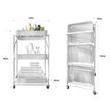 Carrito Almacenamiento Plegable