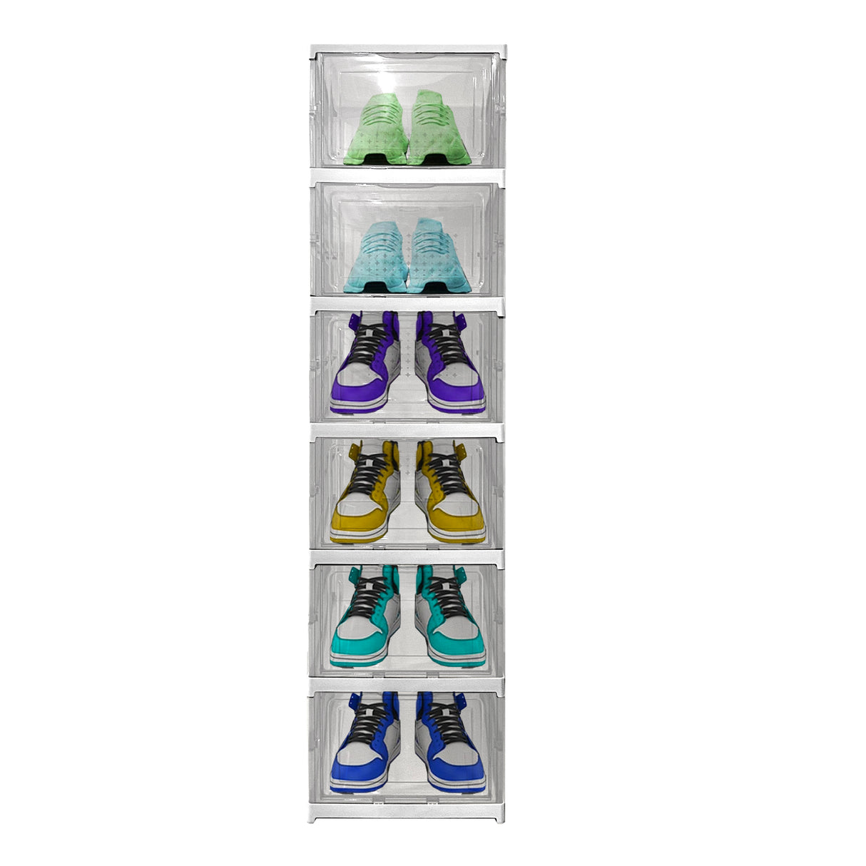 Zapatero Estantería Plegable 6 Niveles
