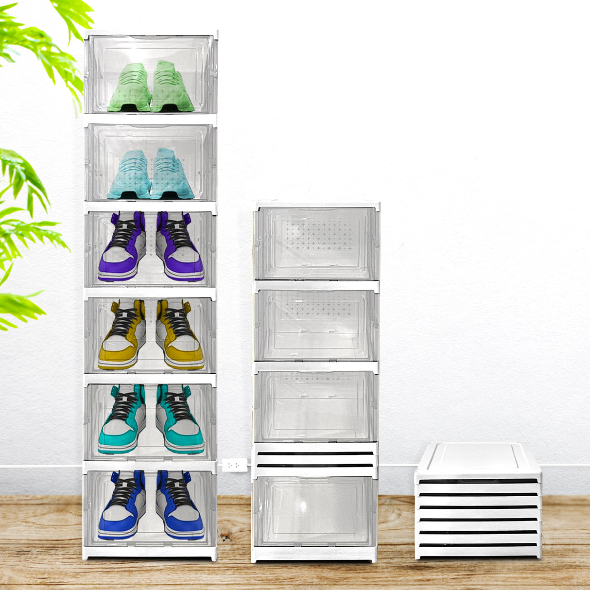 Zapatero Estantería Plegable 6 Niveles