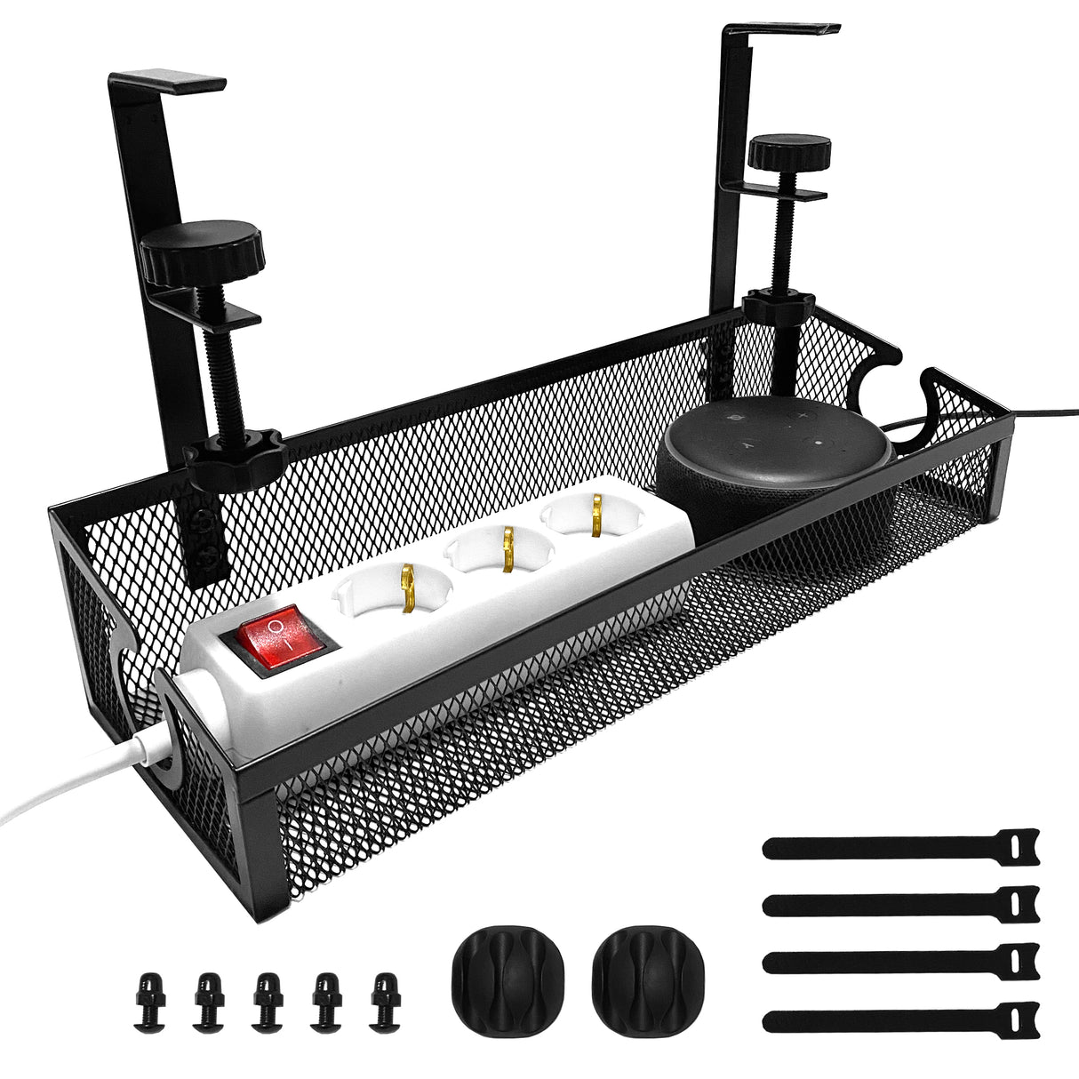 Organizador de Cables Escritorio 35x13x20 cm