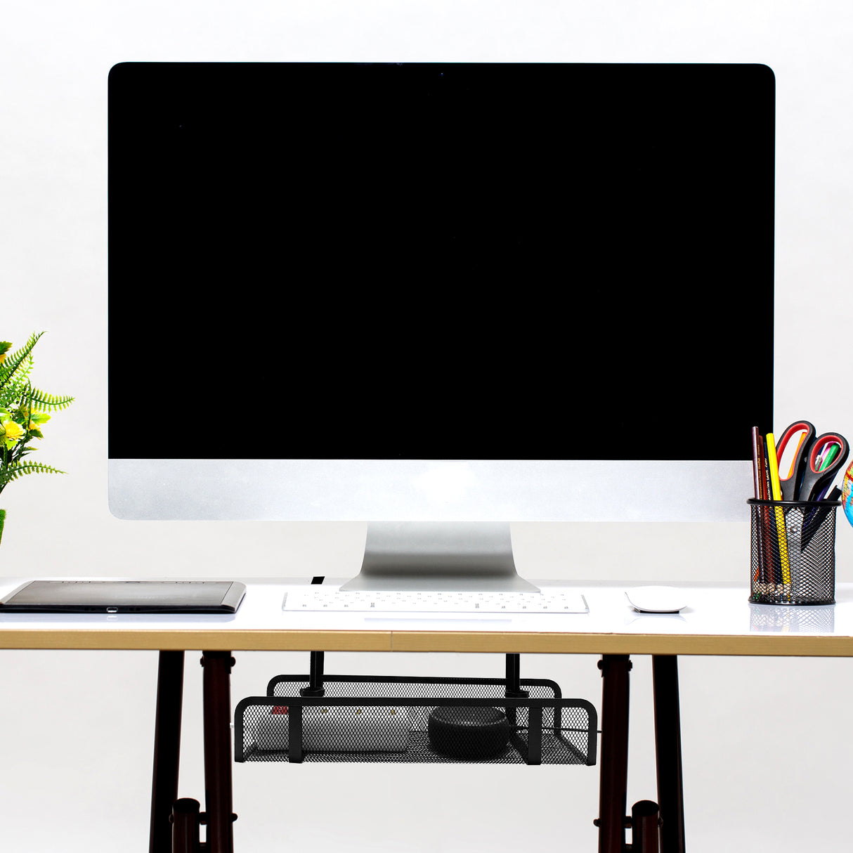 Organizador de Cables Escritorio 40×20×13 cm