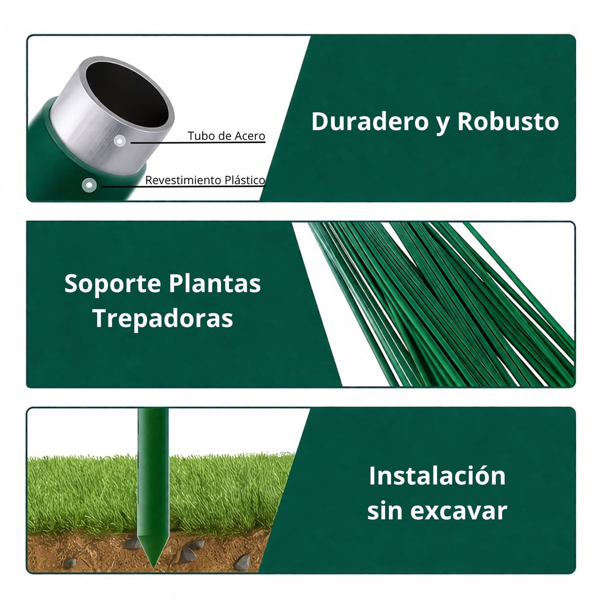 Enrejado en Kit Plantas Trepadoras