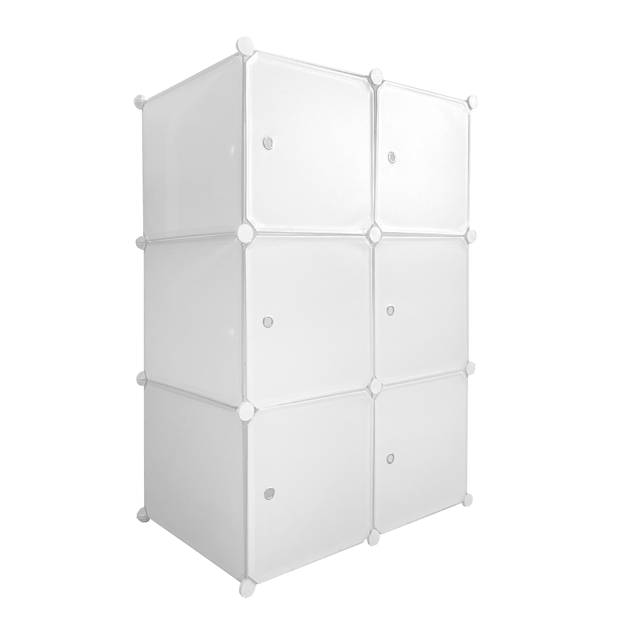 Armario Vestidor Cube Personalizable Boxed Basic Nyana Home 6 Cubos/Puertas 110x75x47cm - Nyana Store