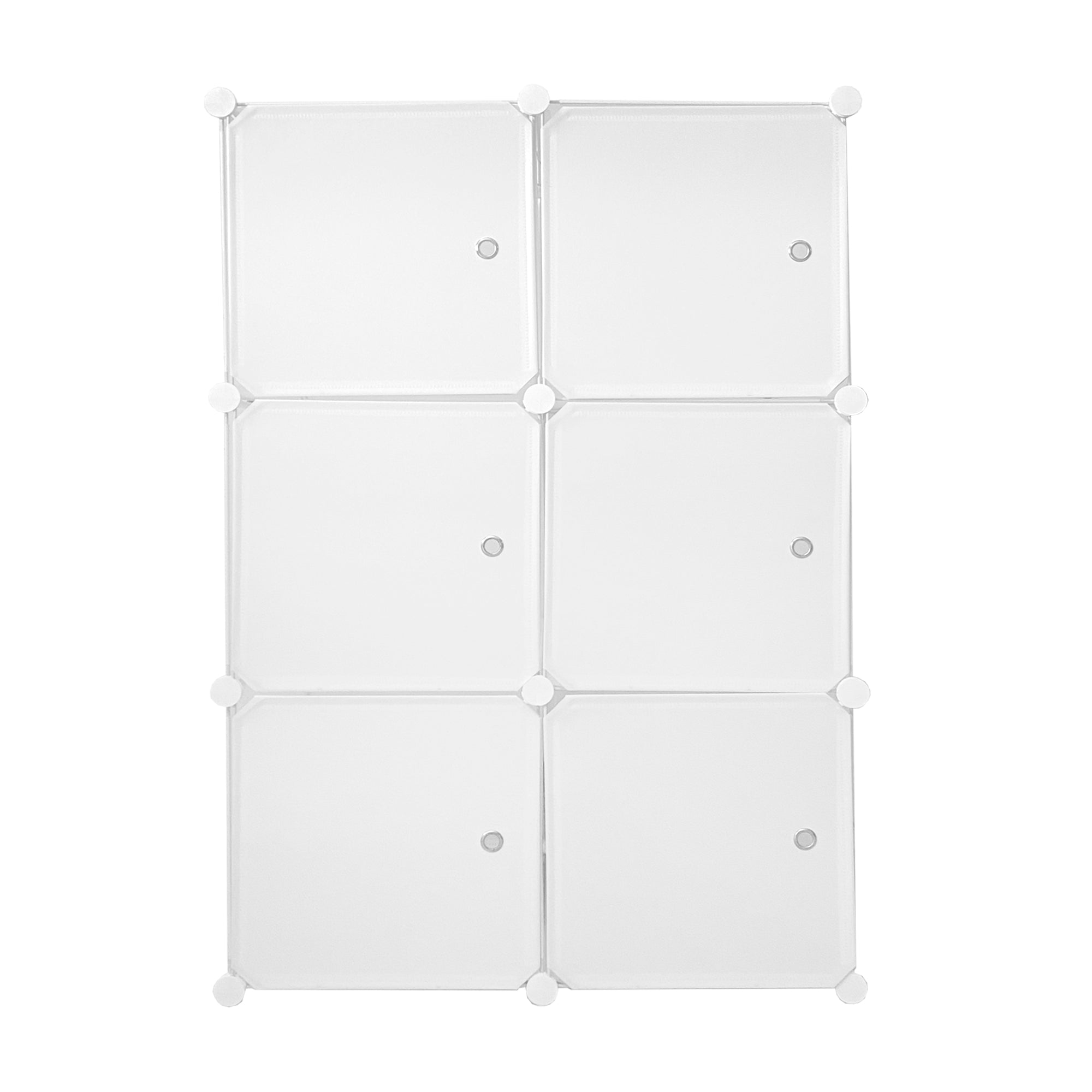 Armario Vestidor Cube Personalizable Boxed Basic Nyana Home 6 Cubos/Puertas 110x75x47cm - Nyana Store