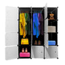 Armario Vestidor Cube Personalizable Boxed Elite Nyana Home 12 Cubos/Puertas 147x111x47cm - Nyana Store
